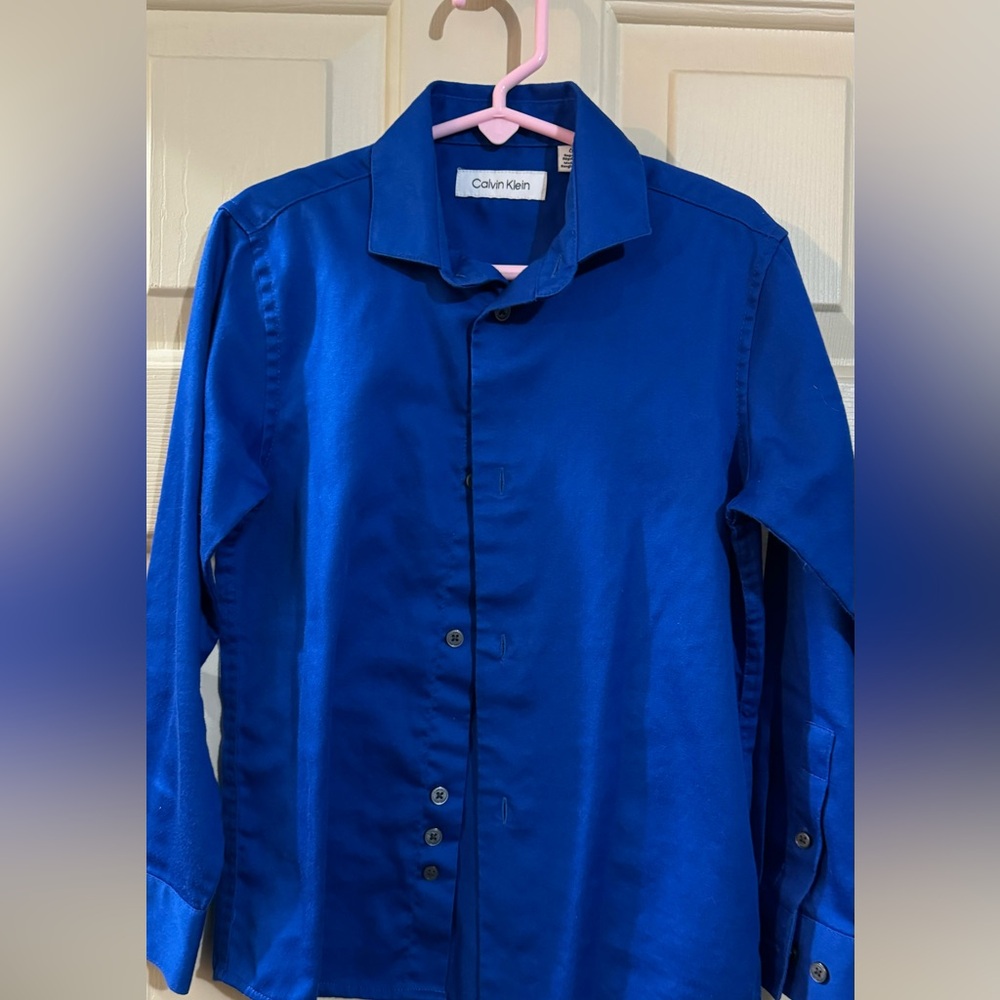 Calvin Klein boys dress shirt